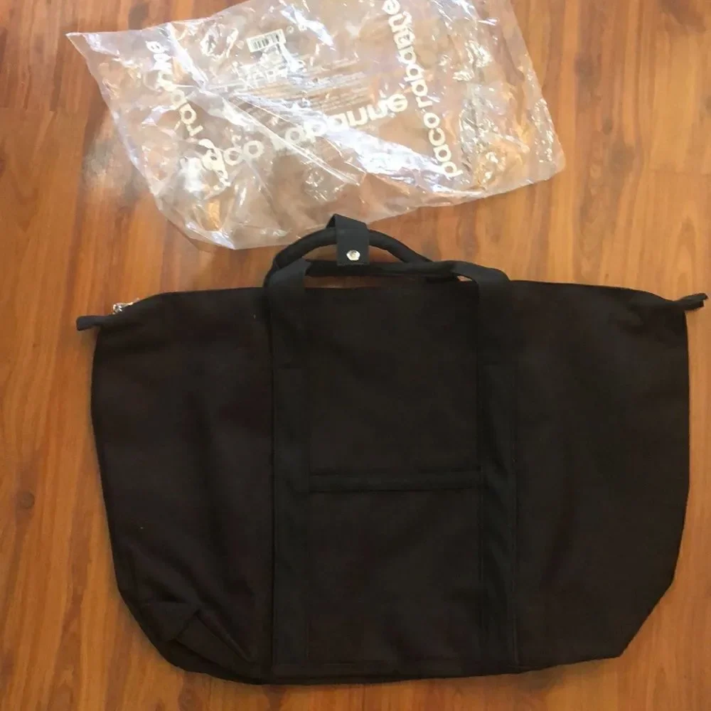 NEW Paco Rabanne XL Black duffel bag Carry bag travel bag
